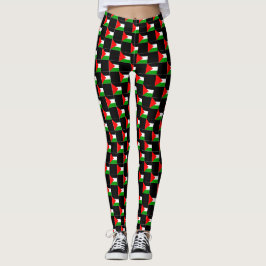 Muster der kontrollierten palästinensischen Flagge Leggings