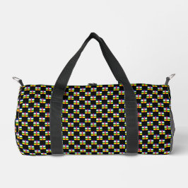 Muster der kontrollierten Zentralafrikanischen Rep Duffle Bag