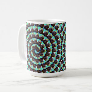 Muster der kreisförmigen Guinea, Kaffeetasse