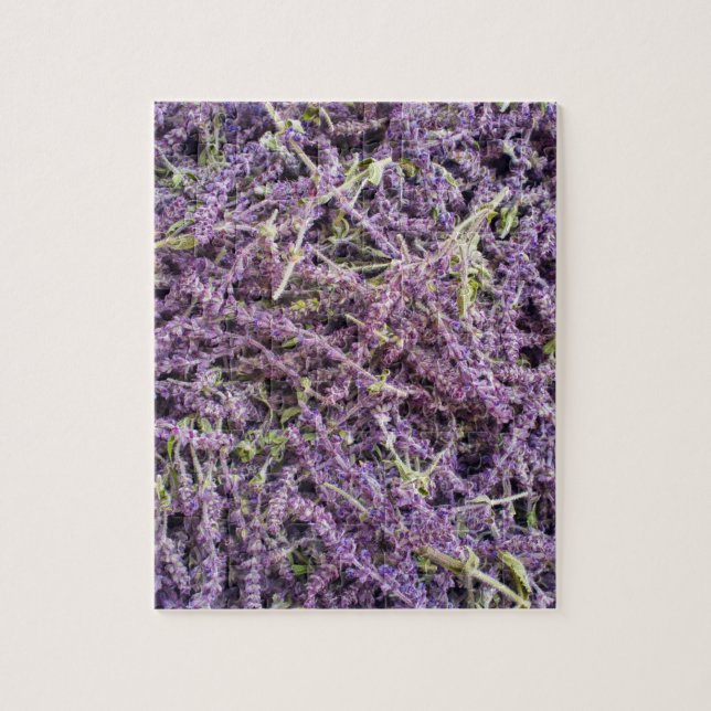 Muster der Lavendel-Blume (Vertikal)