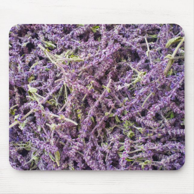 Muster der Lavendel-Blume Mousepad (Vorne)