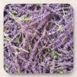 Muster der Lavendel-Blume Untersetzer