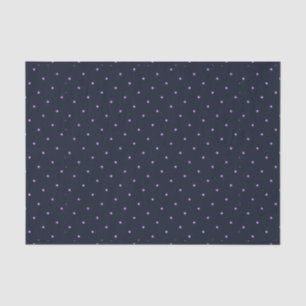 Muster der Lavenderdots auf dunkelblau Seidenpapier