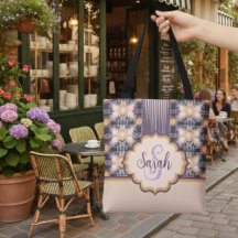 Muster der Light Tote Bag