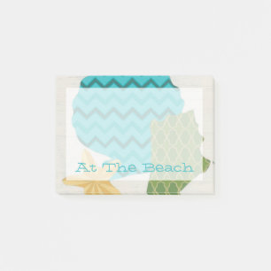 Muster der Muschel II Post-it Klebezettel