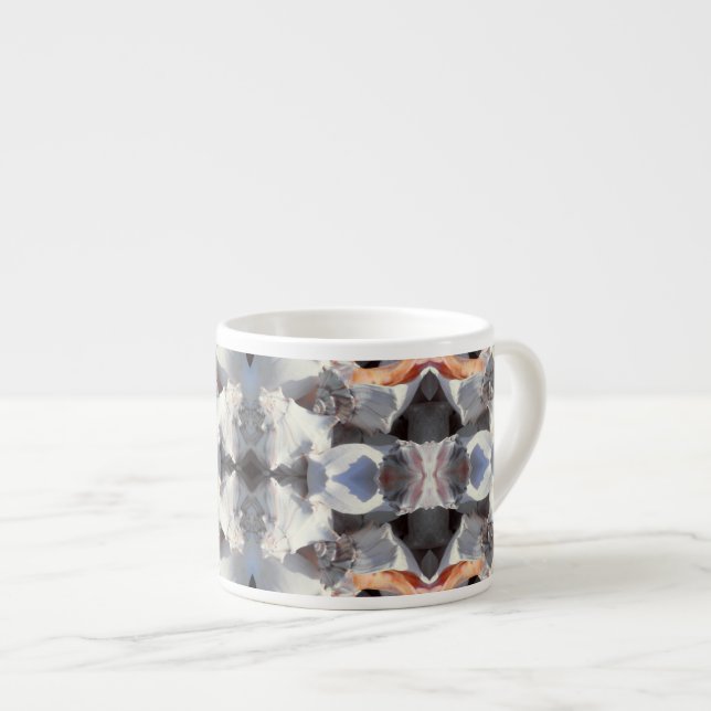 Muster der Muscheln Espressotasse (Vorderseite Rechts)