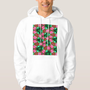 Muster der niedlichen Wüste-Rose Hoodie