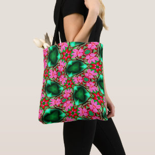 Muster der niedlichen Wüste-Rose Tasche