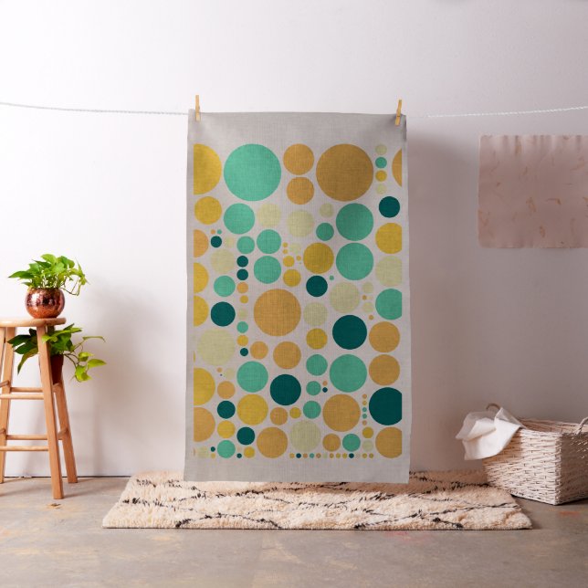 Muster der Retro-Farbpolka-Dot Stoff (Beispiel)