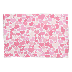 Muster der rosa Herzen - Muster der Pillowcases Kissenbezug