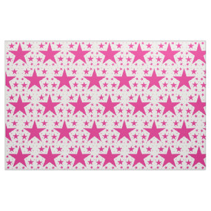Muster der rosa Superstar Collection Stoff