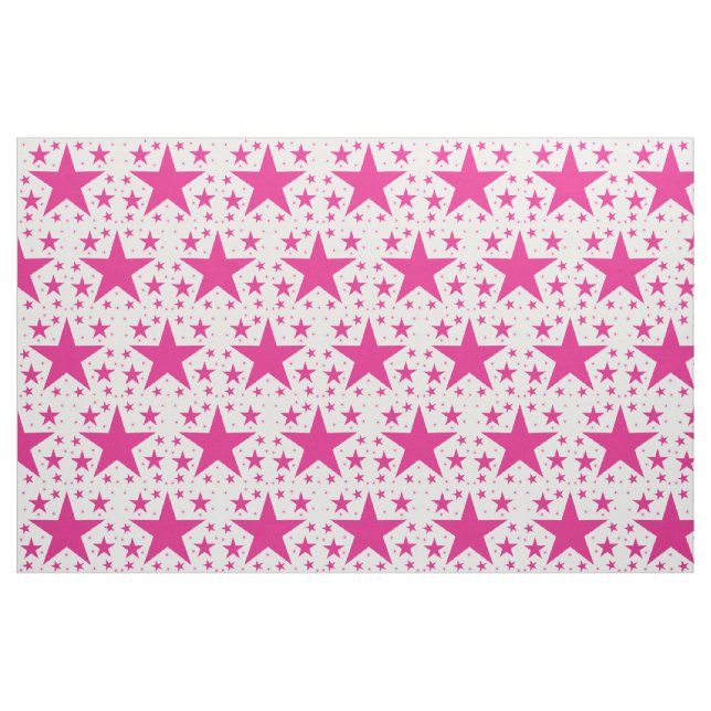 Muster der rosa Superstar Collection Stoff (Fat Quarter (45,7 x 55,9 cm))
