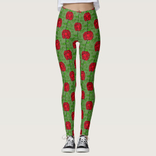 Muster der Rose Leggings