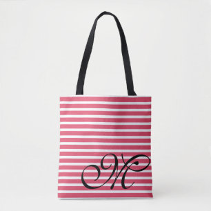 Muster der roten Streifen Tasche