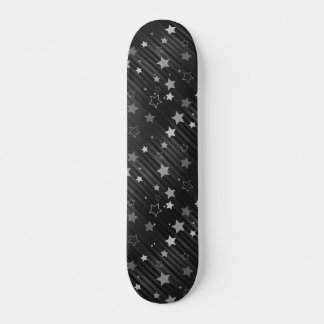 Muster der schwarzen Sterne Skateboard
