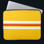 Muster der Streifen Laptopschutzhülle<br><div class="desc">Muster der Streifen</div>