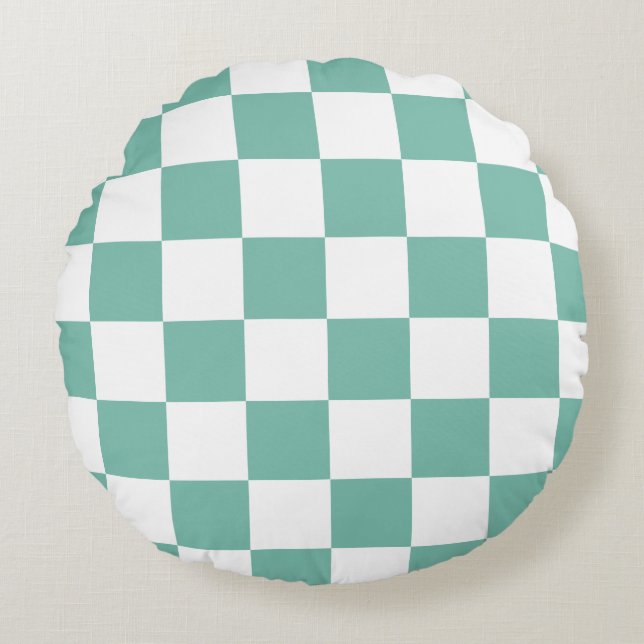 Muster der Tafel Rundes Kissen (Vorderseite)