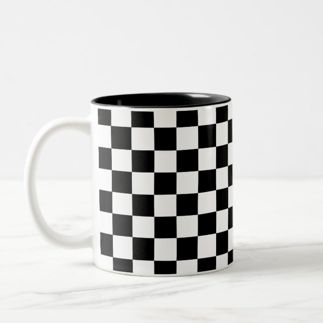 Muster der Tafel Zweifarbige Tasse (Links)