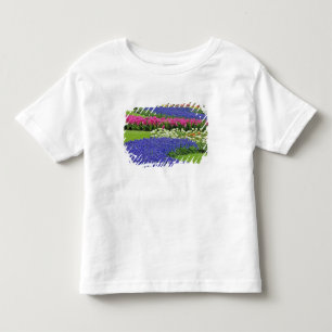 Muster der Traubenhyazinthe, Tulpen und 3 Kleinkind T-shirt