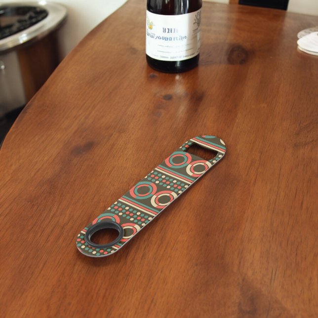 Muster der Vintagen geometrischen Form Speed Flaschenöffner (Bottle Openers)