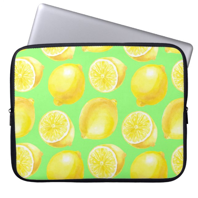 Muster der Wasserfarben Laptopschutzhülle (Vorderseite)