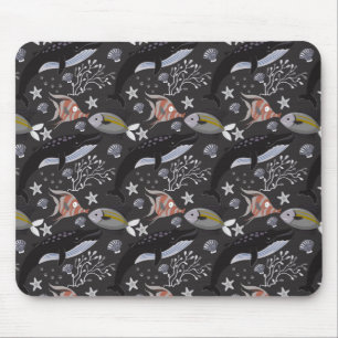 Muster der Wassertiere Meeresunterwasser 20 Mousepad