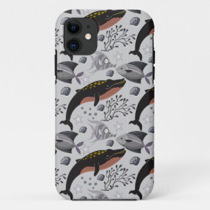Muster der Wassertiere Meeresunterwasser 22 Case-Mate iPhone Hülle