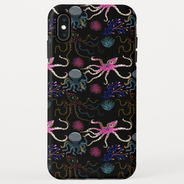 Muster der Wassertiere | Meeresunterwasser 28 Case-Mate iPhone Hülle (Rückseite)