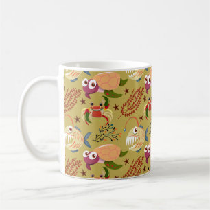 Muster der Wassertiere Meeresunterwasser 31 Kaffeetasse