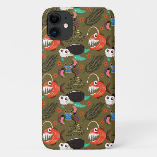 Muster der Wassertiere   Meeresunterwasser 36 Case-Mate iPhone Hülle