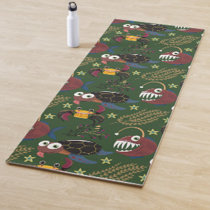 Muster der Wassertiere Meeresunterwasser 38 Yogamatte