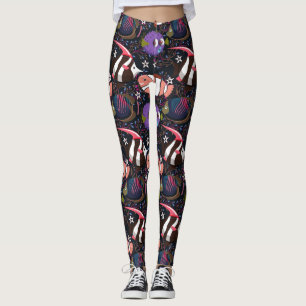 Muster der Wassertiere   Meeresunterwasser 47 Leggings