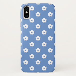 Muster der weißen Blume Case-Mate iPhone Hülle