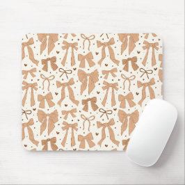 Muster der Whimsical Terracotta Bows Mousepad