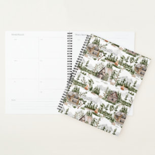 Muster des Aquarellwaldes Planer
