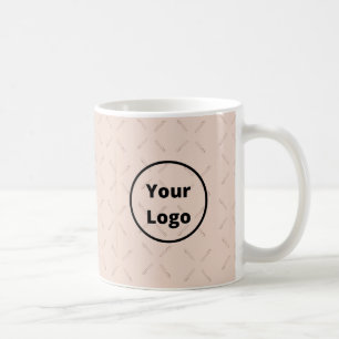 Muster des benutzerdefinierten, braunen Stifts Kaffeetasse