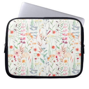 Muster des Blumengartens Laptopschutzhülle