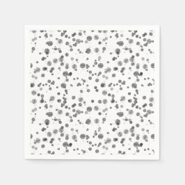 Muster des Dalmatiners für Wasserfarben Serviette