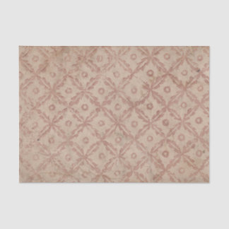 Muster des Decoupage Paper der Blume und Kreise Seidenpapier