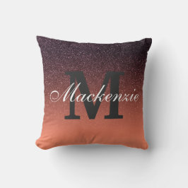 Muster des Glitzer Kissen