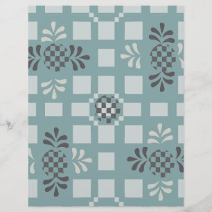 Muster des grünen Karos: