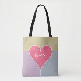 Muster des Herzmusters, kundenspezifische Taschen