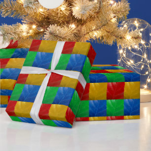 Muster des hinteren Bodens Geschenkpapier