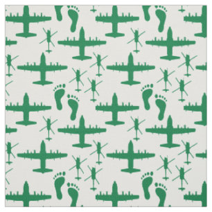Muster des Jolly Green Rescue Team Stoff