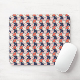 Muster des Musters "Islamisch Red White Geometric  Mousepad