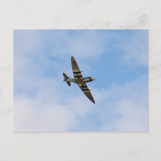 Muster des Spitfire MK IX MK923 Postkarte (Vorderseite)