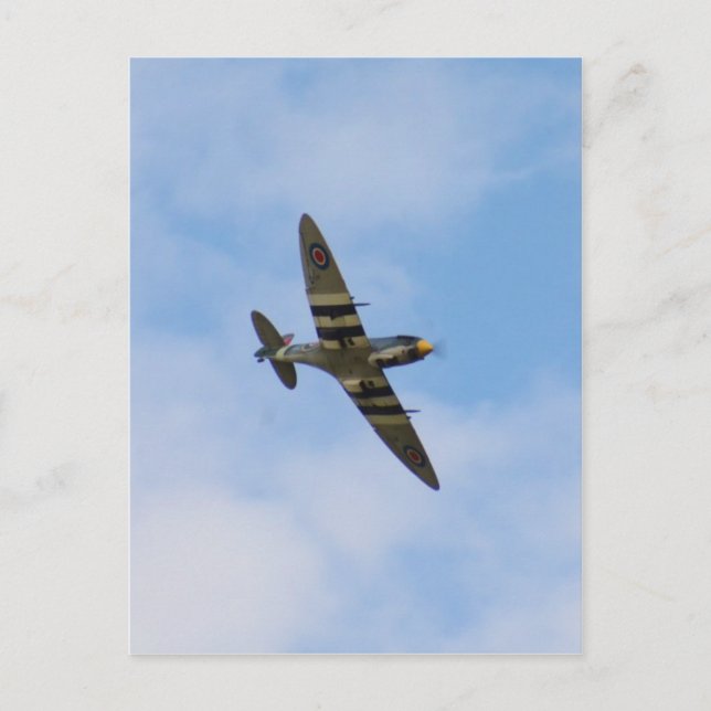 Muster des Spitfire MK IX MK923 Postkarte (Vorderseite)