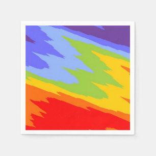 Muster Design Chakra farbig + Ihre Ideen Serviette