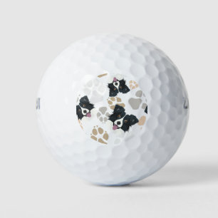Muster Dog Paws Border Collie Golfball
