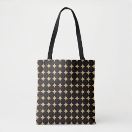 muster dots retro gepunktet tasche
